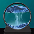 Luxury Nordic Moving Sand Frame – Relaxing Desktop & Living Room Accent