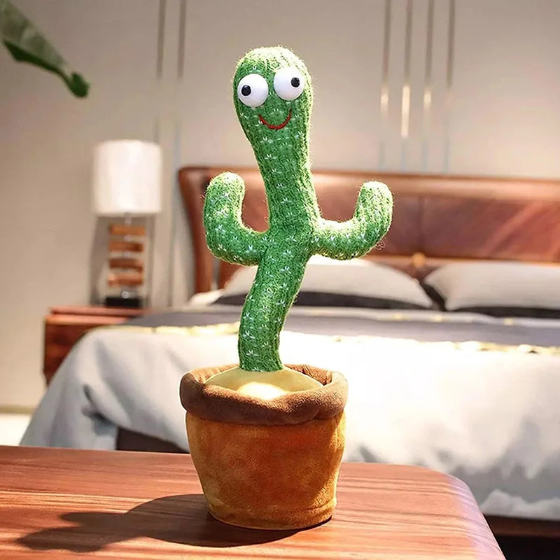 🌵 Hot Selling Dancing Cactus Toy – Talking, Singing & Voice Repeating Plush with Music